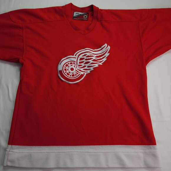 Vintage 90s Pro Player Detroit Red Wings NHL Hockey Jersey (50-2XL) - Picture 5 of 10